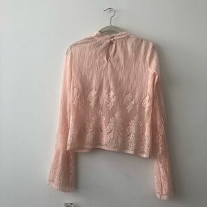 Bar III Ruffled Printed Top